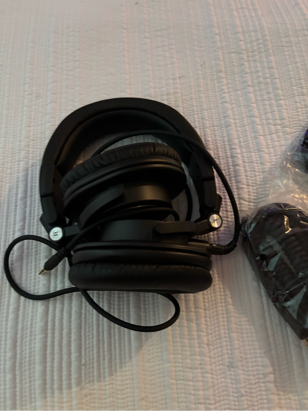 Audio Technica Black Over-Ear Headphones